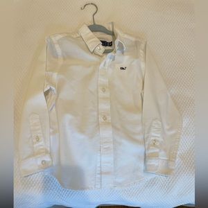 New without tags Vineyard vines boys white button down size 4